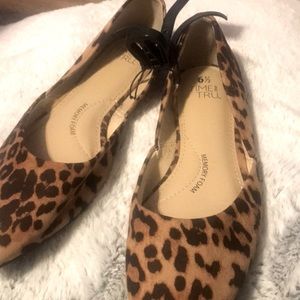Cheetah print shoes